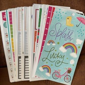 Over 90 Sheets of Various Happy Planner Stickers